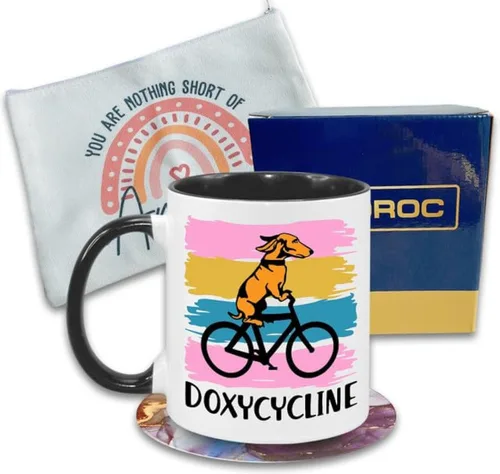 Vista 7 de Vet Tech - Taza de café de 11 onzas con posavasos de cerámica para mujeres y hombres, regalos de la semana de la tecnología veterinaria
