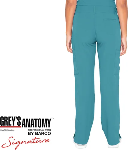 Vista 2 de Pantalón Olivia estilo Grey's Anatomy para mujer - Pantalones médicos súper suaves