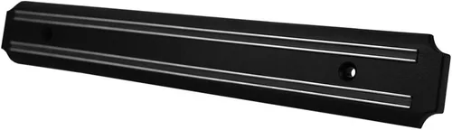 Vista 4 de Home Basics Portacuchillos magnético de acero inoxidable, negro (1)