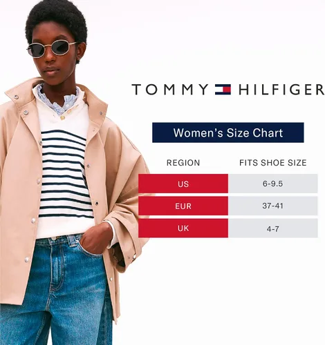 Vista 6 de Tommy Hilfiger Paquete de 6 calcetines cortos con diseño de bandera para mujer