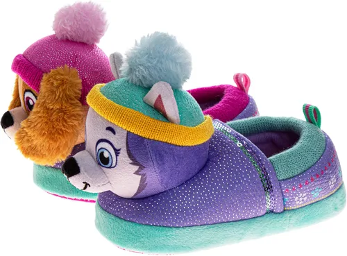 Vista 7 de Nickelodeon Pantuflas Paw Patrol para niñas Fucsia púrpura