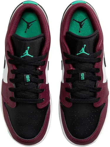 Vista 4 de Big Kid's Jordan 1 Low SE Barcelona Cyber TealCyber Teal-White (DM0589 400)
