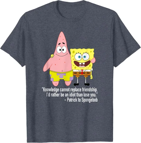 Vista 63 de Mademark x SpongeBob SquarePants - Patrick & SpongeBob - Camiseta de la amistad Asfalto
