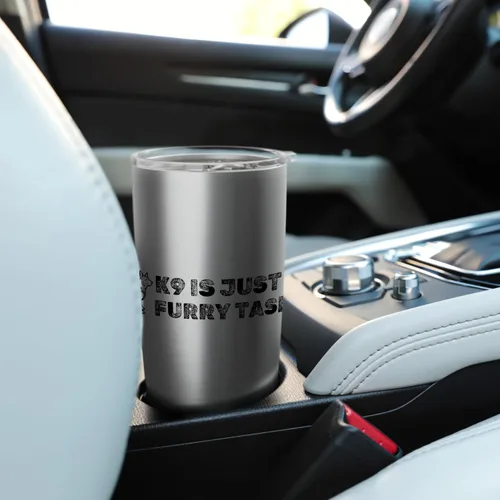 Vista 6 de Vaso aislado de acero inoxidable Furry Taser