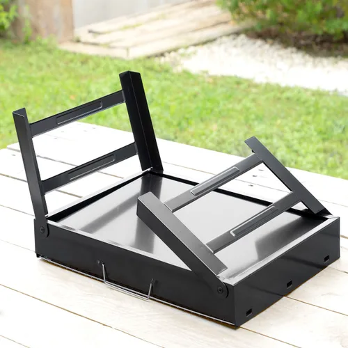 Vista 7 de Barbacoa Plegable Portátil para Carbón BearBQ InnovaGoods