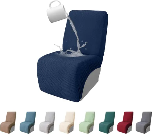 Vista 87 de Fundas de sofá reclinable seccional 100% impermeables para sofá reclinable en forma de L, funda de sofá modular de esquina en forma de L, fundas
