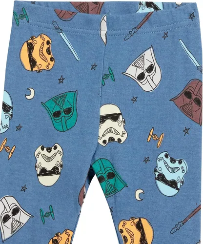 Vista 4 de Tienda Essentials Disney Marvel Star Wars - Pijama de algodón ajustado para niños y niños pequeños