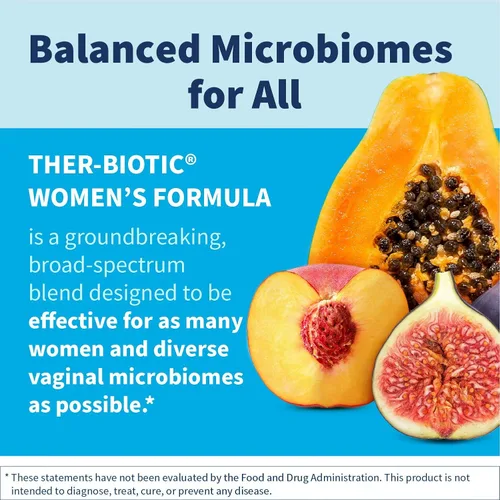Vista 4 de Klaire Labs Ther-Biotic Fórmula para mujeres, cápsulas vegetarianas, 60