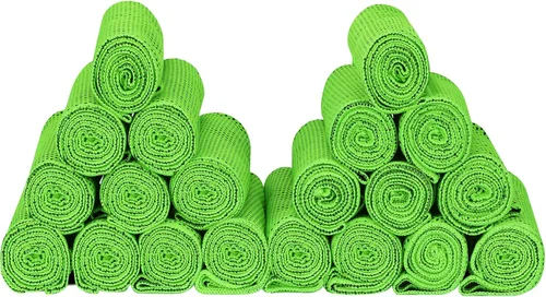 Vista 14 de Paquete de 20 toallas de enfriamiento (40 x 12 pulgadas), suaves, transpirables, fibra ultrafina, superabsorbentes, toalla fría rápida, para bolos