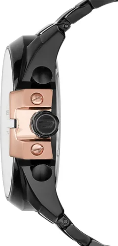 Vista 3 de Diesel, Mega Chief - Reloj de cuarzo con cronógrafo de acero inoxidable para hombre