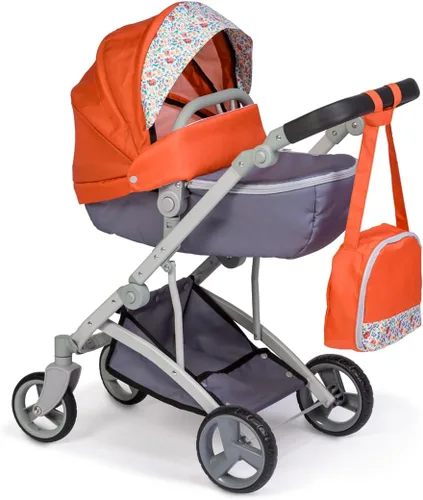 Vista 22 de JC Toys - Berenguer Boutique Cochecito deportivo plegable de lujo Colección Blue Royal para muñecas de hasta 20 pulgadas A partir de 3 años
