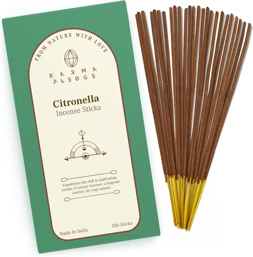 Vista 8 de Bakhoor - Varitas de incienso orgánicas sumergidas a mano, 100 varillas con hierbas naturales e ingredientes aromáticos, tiempo de combustión de 45