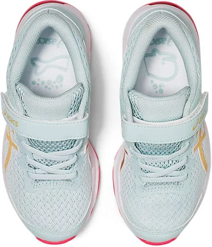 Vista 6 de ASICS Tenis de correr preescolar GT-1000 10 para niños Azul Patchwork