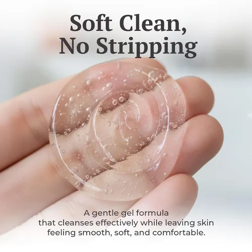 Vista 5 de Gel de lavado facial suave