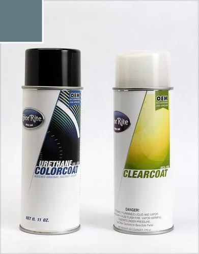 Vista 105 de Aerosol para pintura de retoque automotriz Chrysler Pacifica - Deep Saphire (mate) ABV - Paquete todo incluido