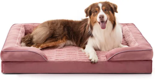 Vista 15 de FURTIME Cama Ortopédica para Perros para Perros Pequeños - Camas de Sofá para Perros Pequeños Lavables, Cama de Sofá de Espuma de Apoyo