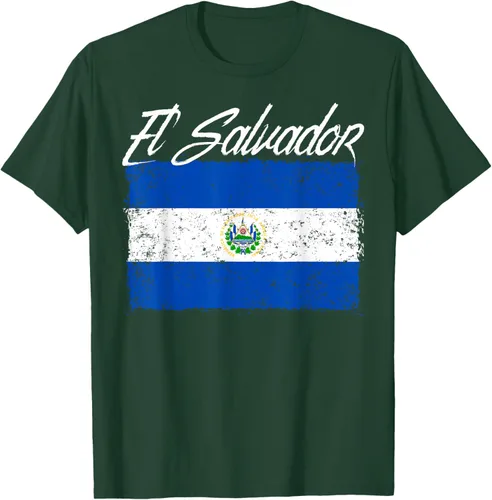 Vista 69 de Camiseta Salvadoreña Bandera El Salvador
