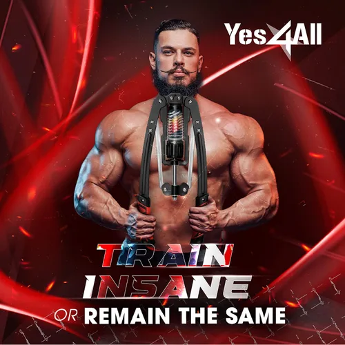 Vista 7 de Yes4All Pistola de muñeca y antebrazo, desarrolla una fuerza de agarre masiva y músculos con rodillo de muñeca de acero y rodillo de antebrazo C.