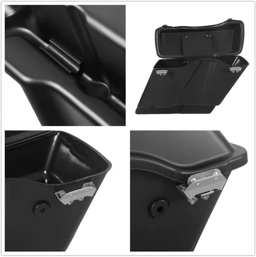 Vista 8 de Alforjas alargadas de 5 pulgadas TCMT para Harley Touring Street Electra Glide 1993-2013