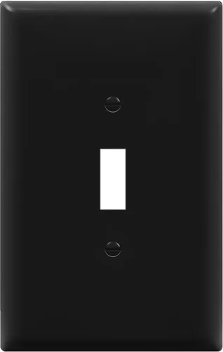 Vista 11 de ENERLITES - Placa de pared para interruptor de luz, acabado brillante, tamaño mediano, hueco para un interruptor de 4.88 x 3.11 pulgadas