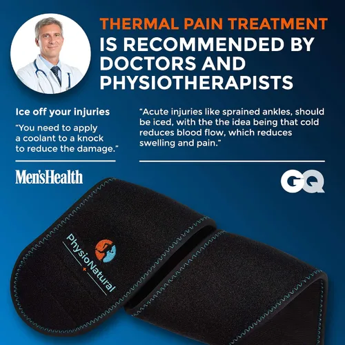 Vista 7 de Envoltura de bolsa de hielo para muñeca, terapia de frío para alivio instantáneo del dolor y tratamiento del túnel carpiano, tendinitis, lesiones