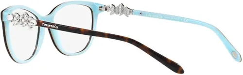 Vista 6 de Tiffany & Co TF2144HB - 8134 - Marco para gafas, color azul (2.126 in), Havanaazul