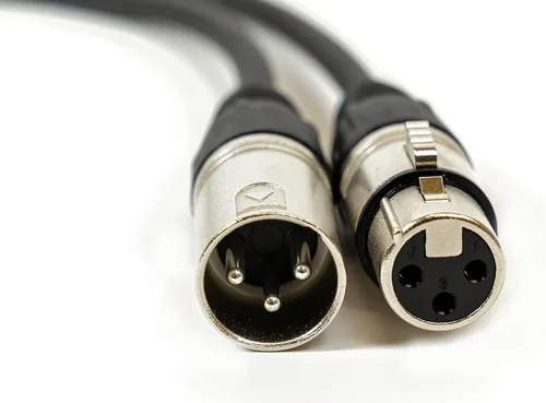 Vista 7 de Gearlux Cable DMX, 3 pines, macho a hembra, 3.2 pies - paquete de 10
