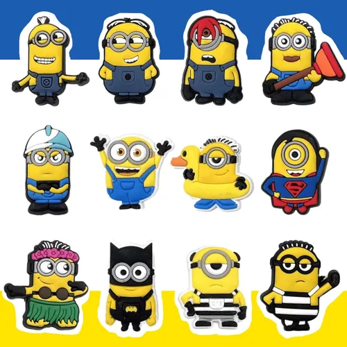 Vista 2 de 12 dijes de cocodrilo de dibujos animados para decoración de zapatos sandalias para niños niñas dijes de cocodrilo para niños y niñas Metal No es