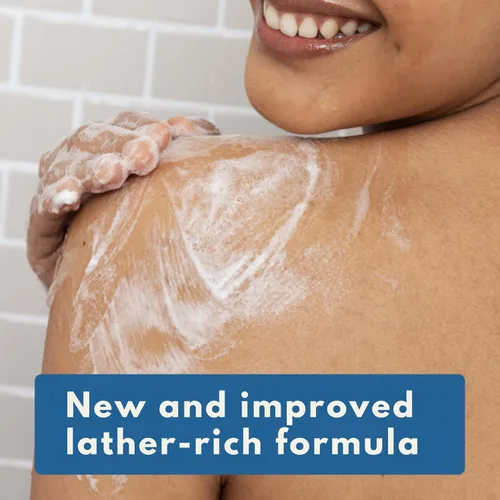 Vista 8 de Aveeno - Gel de ducha Aveeno Skin Relief sin fragancia + fórmula triple de avena, limpiador diario suave para pieles sensibles que deja la piel