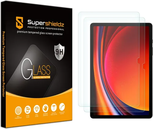 Vista 4 de Supershieldz Paquete de 2 protectores de pantalla diseñados para Samsung Galaxy Tab S10 Plus, S9 Plus (12.4 pulgadas), Tab S9 FE Plus