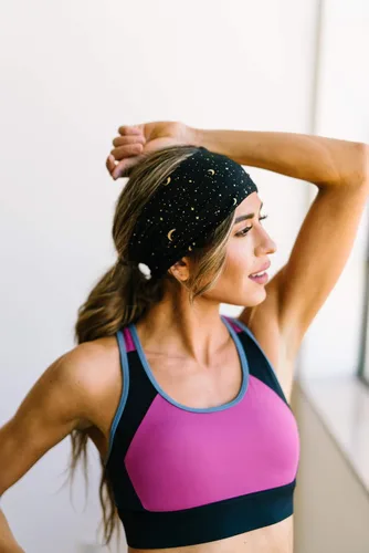 Vista 36 de Maven Thread 4" Wide Workout Headbands for Women – Non-Slip Sweatbands for Gym, Running & Yoga