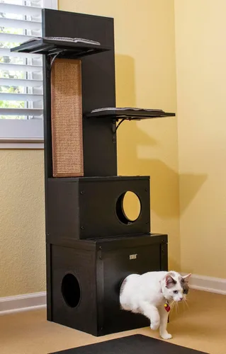 Vista 8 de Mueble trepador para gatos ecoFLEX New Age Pet
