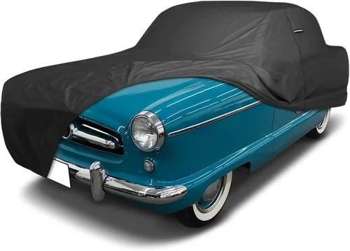 Vista 62 de iCarCover Funda de automóvil personalizada de alta calidad para AMC Ambassador 1965-1973, resistente, impermeable, para todo tipo de clima, lluvia