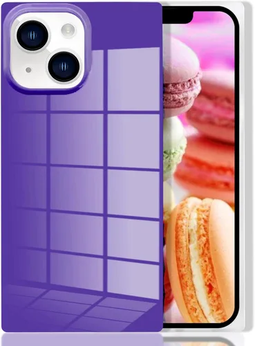 Vista 50 de Funda rectangular compatible con iPhone 15 Neon para mujer, diseño de lujo de fluorescencia brillante, flexible, suave, delgada, de gel de goma TPU