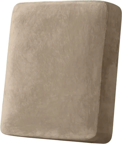 Vista 72 de Funda para Sofá de Terciopelo Elástico Funda de Cojín de Sofá 1 Pieza - Funda Elástica Lavable para Asiento o Respaldo, Fundas de Asiento para Sofás
