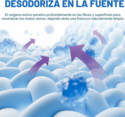 Vista 6 de Percarbonato de sodio 2 libras - Polvo blanqueador de oxígeno y refuerzo de ropa - Limpiador multiusos para eliminar manchas, blanqueamiento