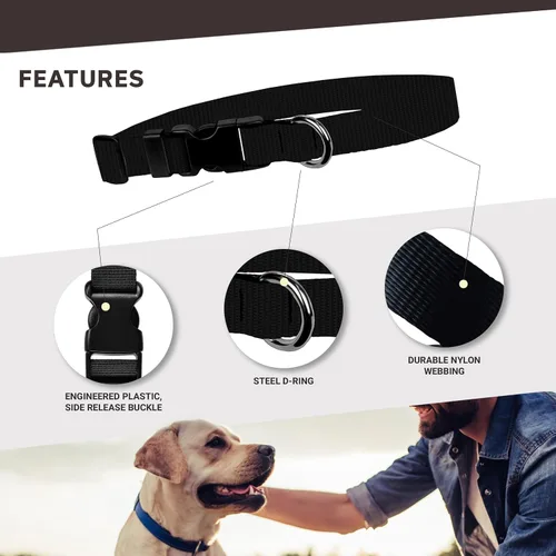 Vista 5 de Collar para perro – Collares ajustables para mascotas Utes de la Universidad de Utah, 3/4 pulgadas, pequeño, rombos