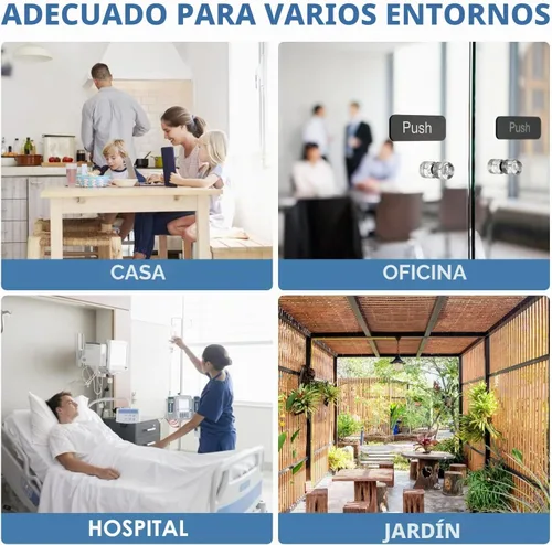 Vista 6 de PHYSEN Receptor de timbre inalámbrico, receptor de timbre de puerta enchufable, rango de 1300 pies, 58 campanas opcionales, volumen de 5 niveles