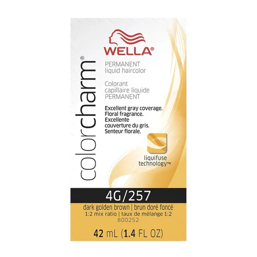 Vista 14 de WELLA Color Charm - Tinte líquido permanente para el cabello para cobertura de canas, color marrón