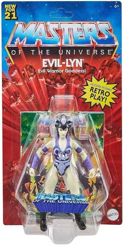 Vista 5 de Masters of the Universe Origins Evil-Lyn - Figura de acción de 5.5 pulgadas, figura de batalla para contar historias, juego y exhibición, regalo