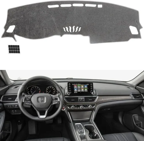 Vista 32 de TUCAREST Funda para salpicadero Compatible con Ch-Evy Silverado 1500/2500 HD/ 3500 HD 2019 2020 2021 2022 2023, GM-C Sierra 1500/2500 HD/ 3500 HD