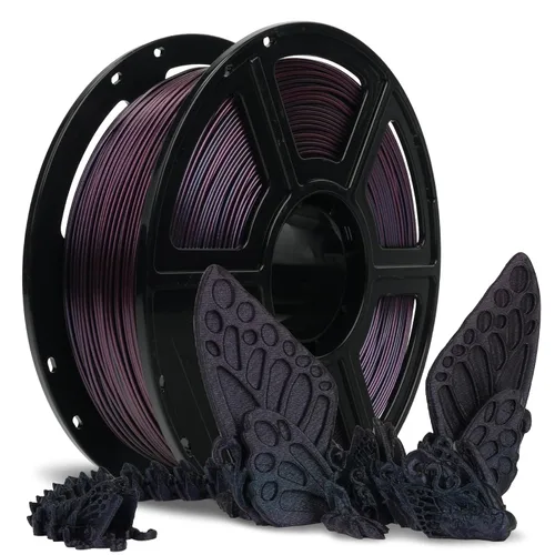 Vista 27 de FLASHFORGE High Speed Chameleon PLA Multicolor Púrpura Abisal, Impresión Rápida Máx 500 mm/s, Filamento PLA con Cambio de Color 1.75 mm, Cambia