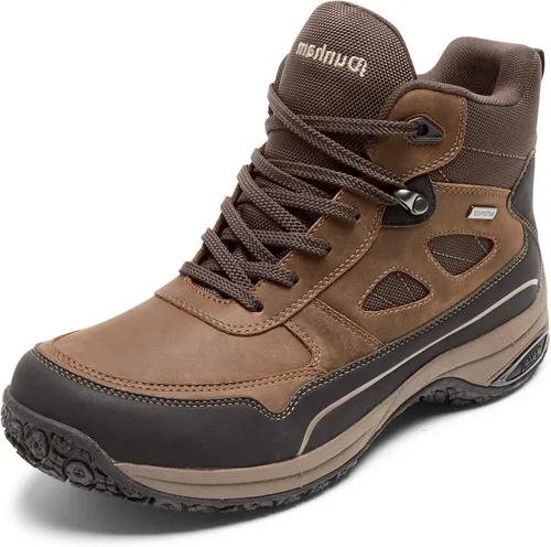 Vista 6 de Botas Dunham Cloud Plus Mid II para hombre Cuero negro