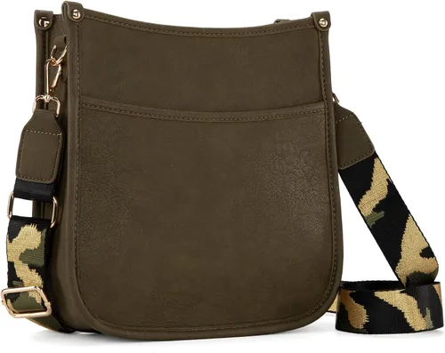 Vista 8 de Montana West Bolsos cruzados para mujer, diseño de moda, con correa ajustable para guitarra