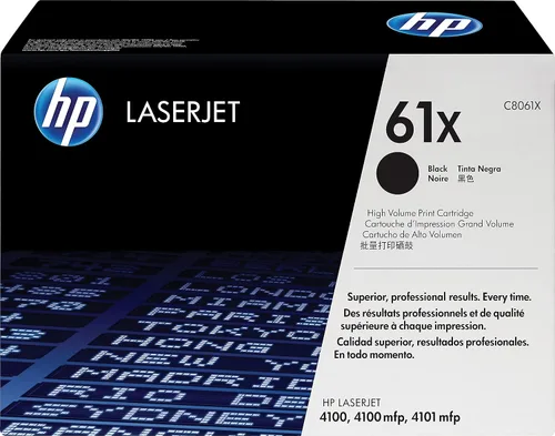 Vista 3 de HP 61X C8061X Cartucho de tóner Negro Alto rendimiento