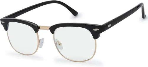 Vista 8 de The Fresh Gafas de bloqueo de luz azul, marco rectangular, anti rayos azules, gafas de juego de computadora para adolescentes, hombres y mujeres