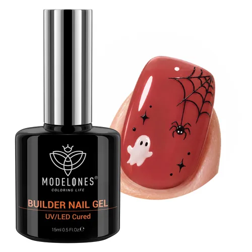 Vista 16 de modelones Builder Nail Gel, 7-in-One Clear Builder for Nails, LED Cured A1-transparente