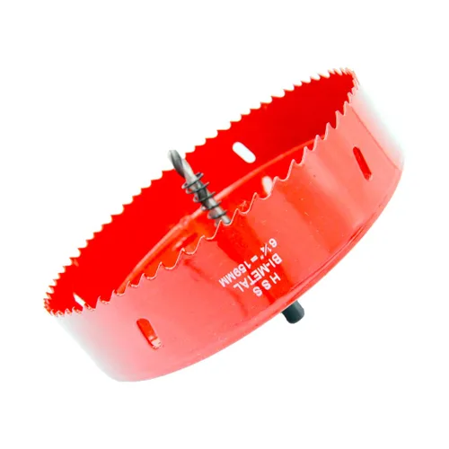 Vista 32 de Broca bimetálica para taladro, cortador de orificios HSS con eje para madera y metal