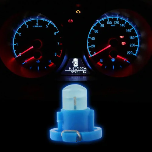 Vista 6 de Grandview 10 unids T4.2 COB 1 SMD Led para tablero de instrumentos Cluster Luz del coche Bombilla de luz lateral Luz indicadora Panel interior Azul