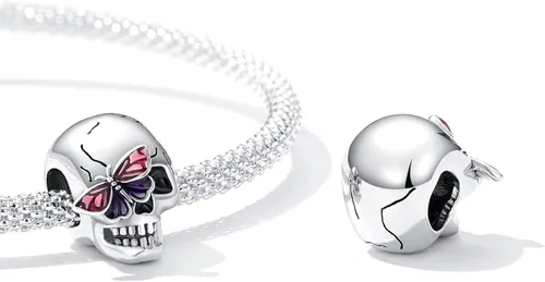 Vista 2 de BABAMIA Animal Charms for Bracelets 925 Sterling Silver Bead Charms Bee Butterfly Fox Charm Fits Bracelets and Necklaces Cute Charms for Women Girls